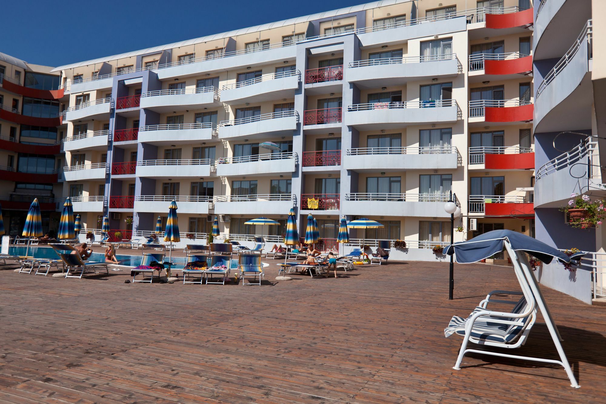 Apartments In Central Plaza Sunny Beach Exterior foto